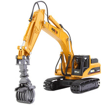 Load image into Gallery viewer, Alloy Timber Grab Crawler Excavator