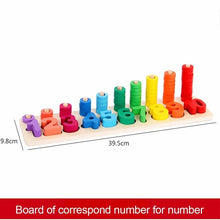 Load image into Gallery viewer, Wooden Math Toys