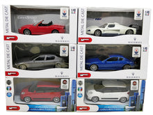 Load image into Gallery viewer, MM MondoMotors Maserati GT Gran Turismo Gran Sport Spyder Quattroporte MC12 Fiat 500 Diecast Model Car