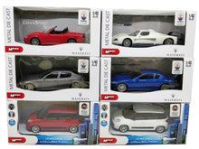 Load image into Gallery viewer, MM MondoMotors Maserati GT Gran Turismo Gran Sport Spyder Quattroporte MC12 Fiat 500 Diecast Model Car